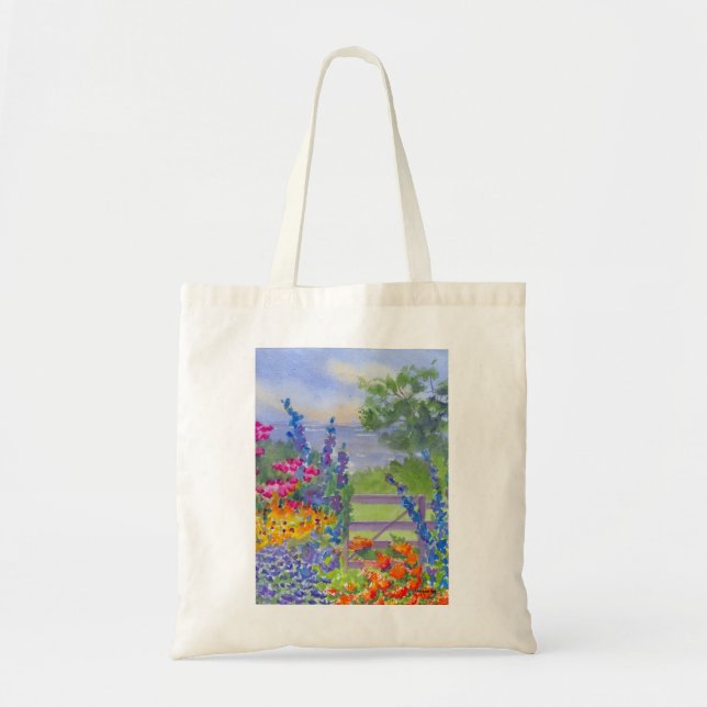 Bolso De Tela Celia Thaxter Garden at Isle Shoals Tote Bag (Frente)