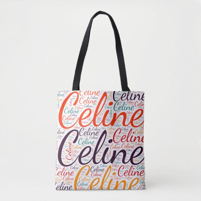 Bolso De Tela Celine (Anverso)