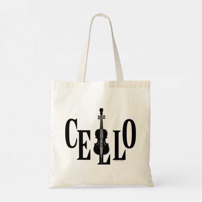 Bolso De Tela Cello En Cello (Reverso)