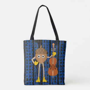 Bolso De Tela Cello Nut