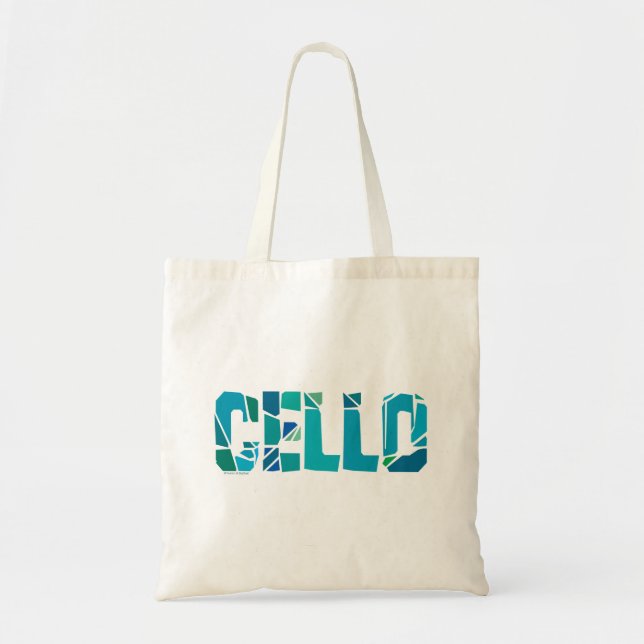 Bolso De Tela Cello resquebrajado (Frente)