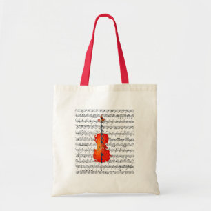 Bolso De Tela ¡Cello y yo rocamos!