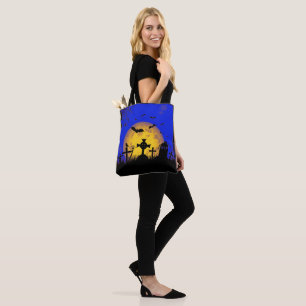Bolso De Tela Cementerio de Halloween