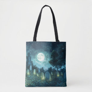 Bolso De Tela Cementerio encantado