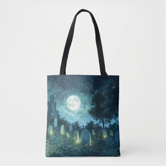 Bolso De Tela Cementerio encantado (Anverso)