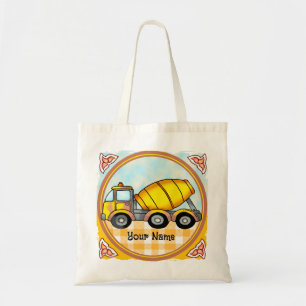 Bolso De Tela Cemento Mixer Camión