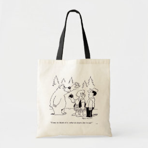 Bolso De Tela Cena de los osos