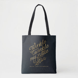 Bolso De Tela Centelleo del centelleo mi pequeña estrella