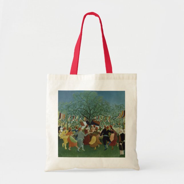Bolso De Tela Centenario de la Independencia de Henri Rousseau (Frente)