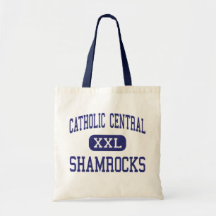 Bolso De Tela Central católica - tréboles - alta - Novi