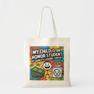 Bolso De Tela Centro de Aprendizaje de Calidad Cuidado Infantil