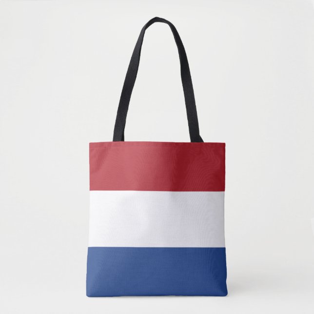Bolso De Tela Centro de bandera de los Países Bajos (Anverso)