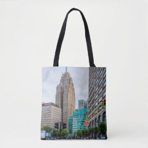 Bolso De Tela Centro de Detroit