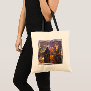 Bolso De Tela Centro de la ciudad de Shanghai