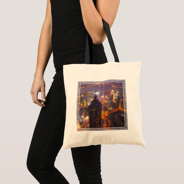 Bolso De Tela Centro de la ciudad de Shanghai (Anverso (producto))