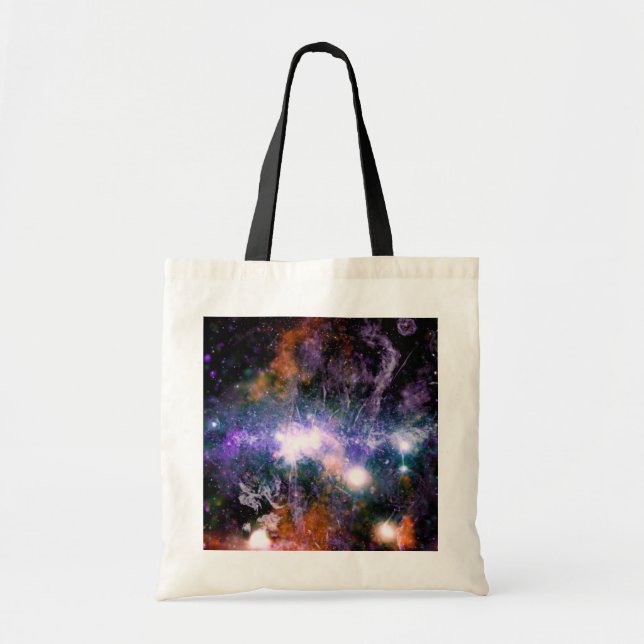 Bolso De Tela Centro Galáctico de la Galaxia Vía Láctea Hubble (Frente)