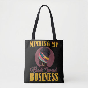 Bolso De Tela CEO African AMERICAN Small Business