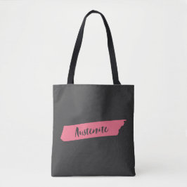 Bolso De Tela Cepillo rosado Austenite Bookish