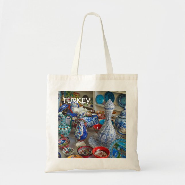 Bolso De Tela Cerámica turca (Frente)