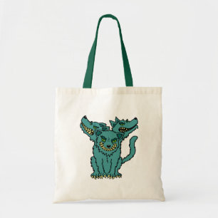 Bolso De Tela Cerberus - el perro dirigido tres del infierno