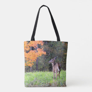 Bolso De Tela Cercano al venado blanco
