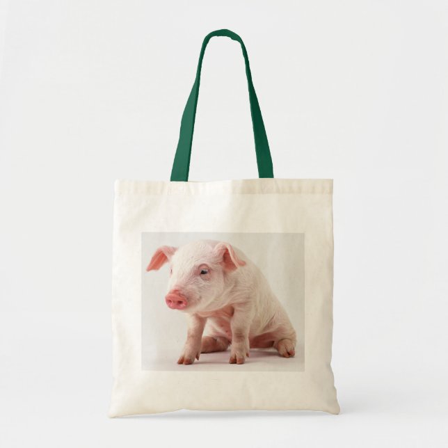 Bolso De Tela Cerdito (Frente)