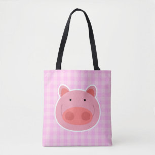 Bolso De Tela Cerdo
