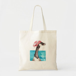 Bolso De Tela Cerdo de Canadá en una toque