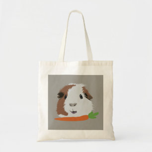 Bolso De Tela Cerdo de Guinea con zanahoria