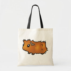 Bolso De Tela Cerdo de Guinea de Dibujos Animados (desgreñado)