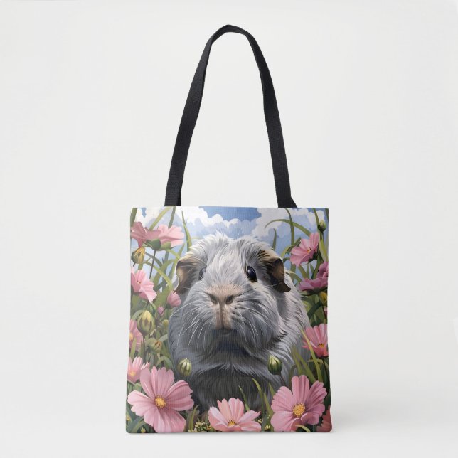 Bolso De Tela Cerdo de Springtime Guinea (Anverso)