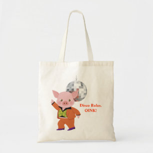 Bolso De Tela Cerdo del disco