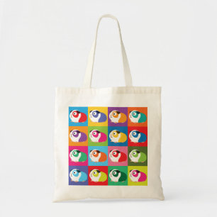Bolso De Tela Cerdos de arte pop de Guinea