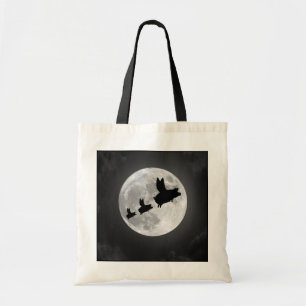 BOLSO DE TELA CERDOS DE VUELO SPOOKTACULARES
