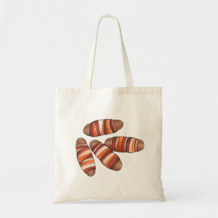 Bolso De Tela Cerdos en mantas Bacon Sausage comida británica br