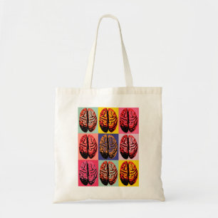 Bolso De Tela Cerebro del arte pop
