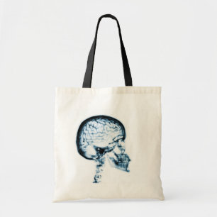 BOLSO DE TELA CEREBRO DEL CRÁNEO DE LA RADIOGRAFÍA - AZUL