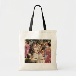 Bolso De Tela Ceremonia de boda del vintage