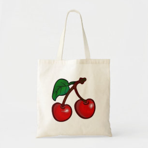 Bolso De Tela cereza, comida, fruta