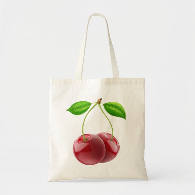 Bolso De Tela Cerezas dulces (Frente)
