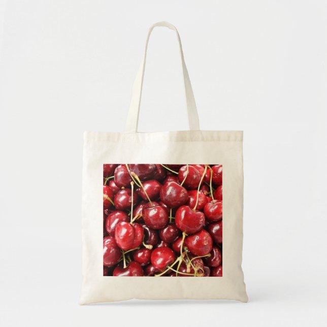 Bolso De Tela Cerezas silvestres (Frente)