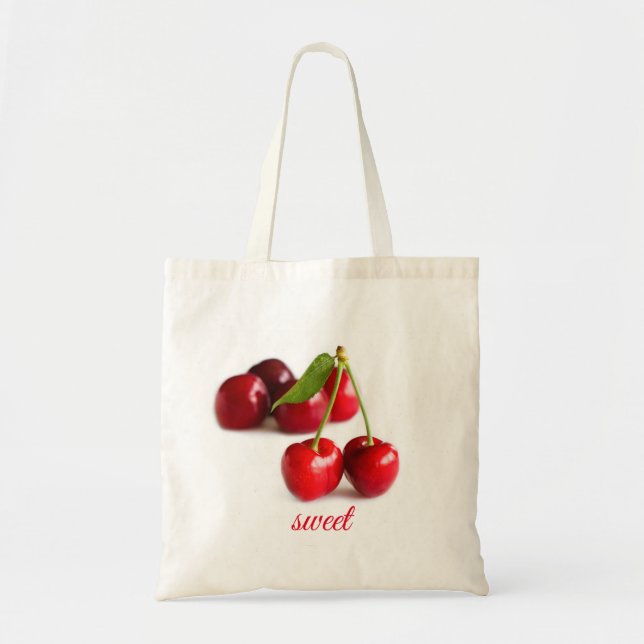 Bolso De Tela Cerezo dulce (Frente)