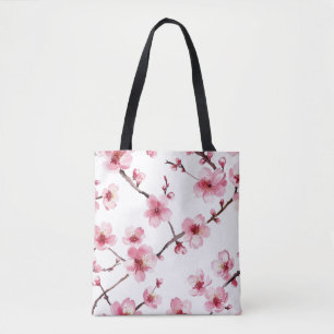 Bolso De Tela Cerezo en flor