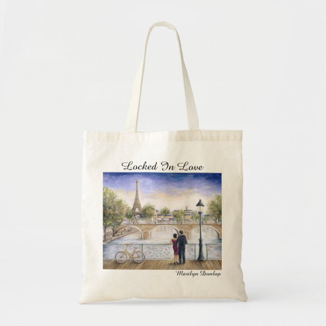 Bolso De Tela Cerrado en amor (Frente)