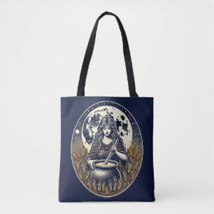 Bolso De Tela Cerridwen Witch