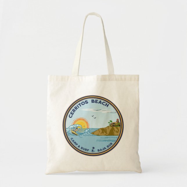 Bolso De Tela Cerritos Beach Baja California Sur México (Frente)