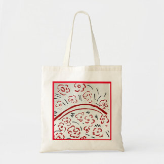 Bolso De Tela Cesta con manija