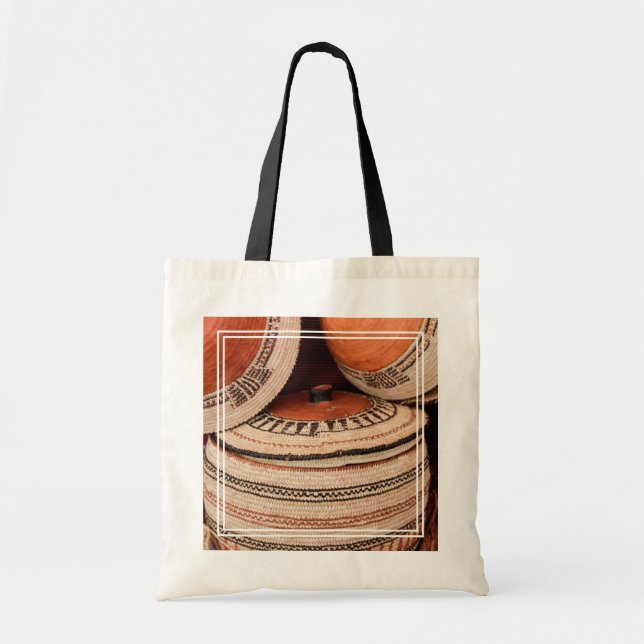 Bolso De Tela Cesta de camellos del Sultanato de Omán (Frente)