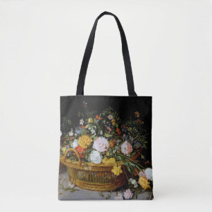 Bolso De Tela Cesta de flores, Jan Brueghel el joven