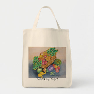Bolso De Tela Cesta de Vegies